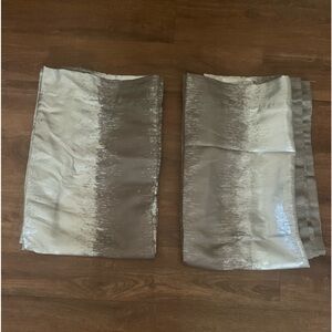 NWOT Two (2) Better Homes Garden Curtain Modern Room Darkening 49.5” W X 82.5” L
